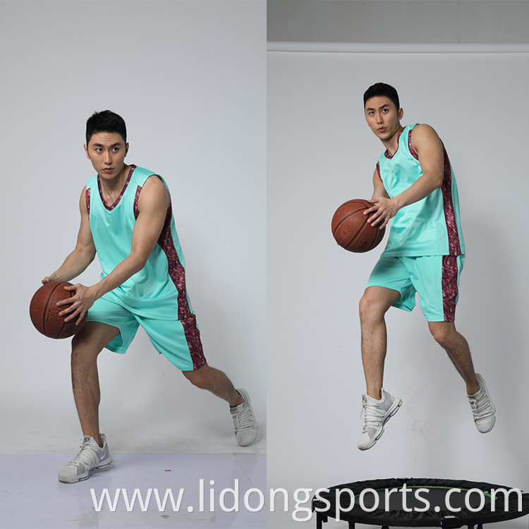 Wholesale blank basketball jerseys basketball uniforms cheap custom basketball jerseys for men